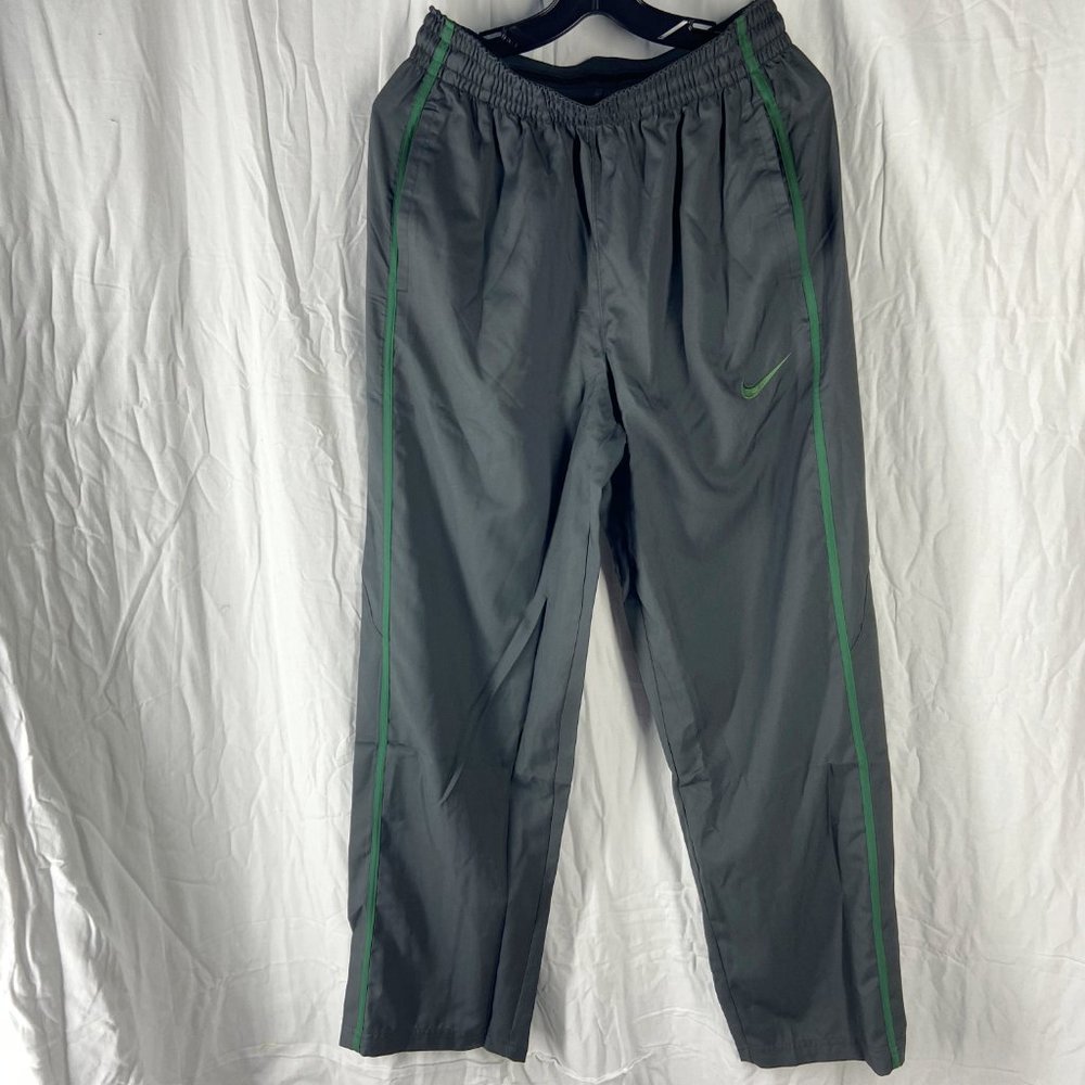 Nike Mens Dri Fit Gray Basketball Training Pants Size M - Picture 1 of 7